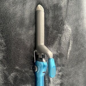 BaByliss Blue and Gray Curling Iron